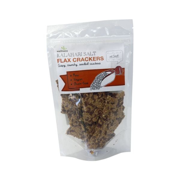 Wellness - Flaxseed Crackers Kalahari Salt 90g