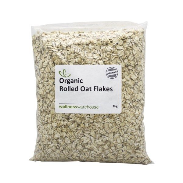 Wellness - Rolled Oats Flakes Organic 1kg