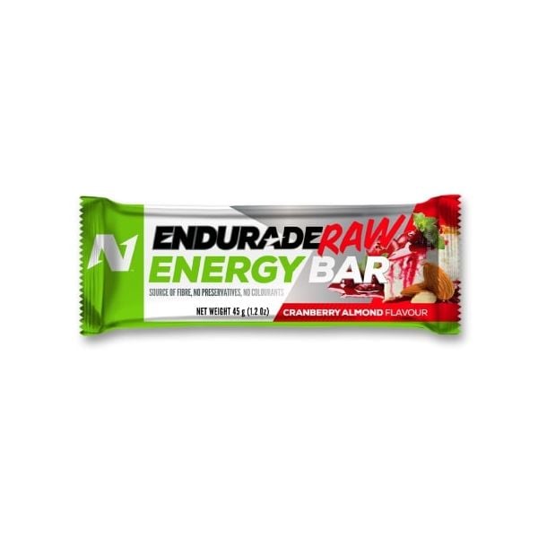 Endurade Raw Energy Bar - Cranberry Almond 45g
