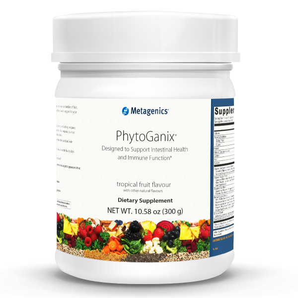 Metagenics - Phytoganix Tropical Fruit Tub 300g