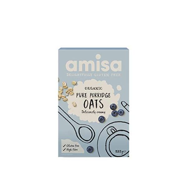 #Amisa - Oats Pure Porridge Organic Gluten Free 325g