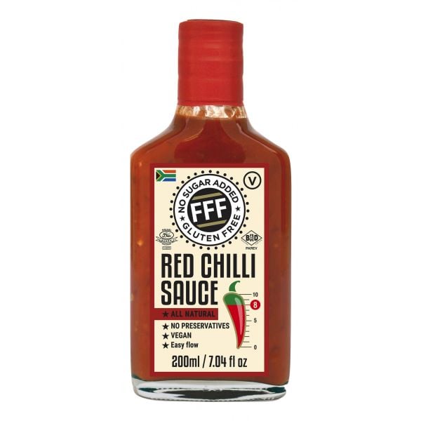 FFF - Chilli Sauce Red No Sugar Added 200ml