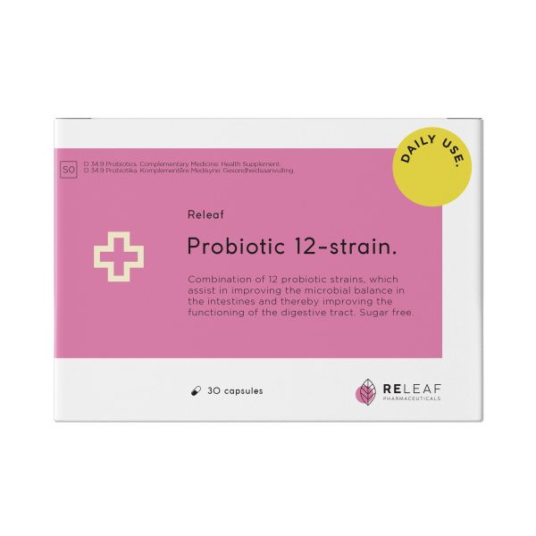Releaf 12-Strain Probiotic 30s