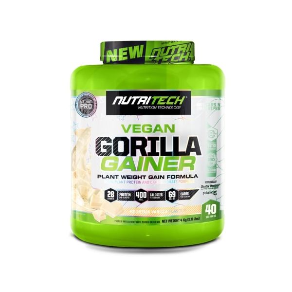 Nutritech Vegan Gorilla Gainer Mountain Vanilla 4kg