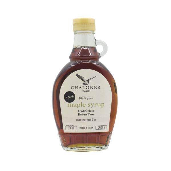 Chaloner - Maple Syrup Organic Grade A 236ml