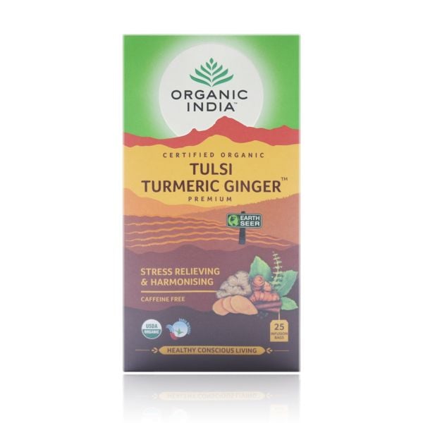 Tulsi - Tea Turmeric Ginger Organic 25s