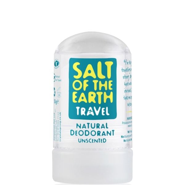 Salt of The Earth - Crystal Travel Deodorant Stone Uncented 50g