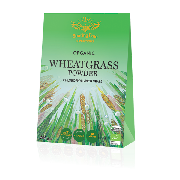 Soaring Free - Wheatgrass Powder Organic 200g