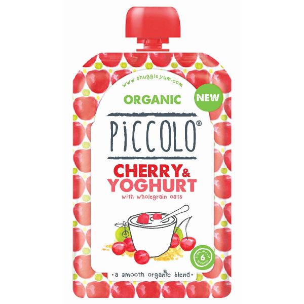 Piccolo - Organic Cherry & Yoghurt with Wholegrain Oats 100g