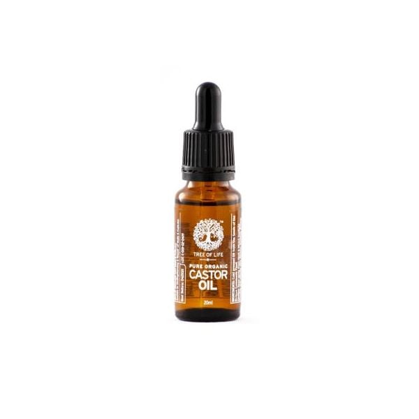 Tree of Life - Pure Organic Cold Pressed Castor Oil 20ml