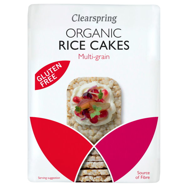 Clearspring - Rice Cake Multi-Grain Organic GF 130g