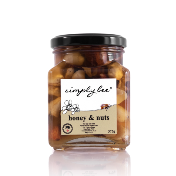 #Simply Bee - Honey & Nuts Glass 375g