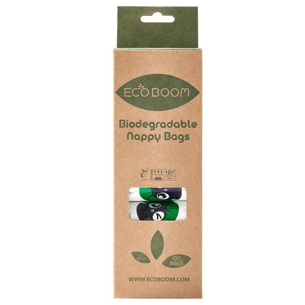Eco Boom - Biodegradable Nappy Bags 100