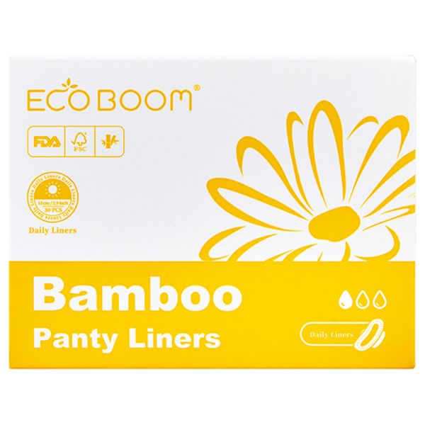 #Eco Boom - Bamboo Sanitary Daily Liners 30s