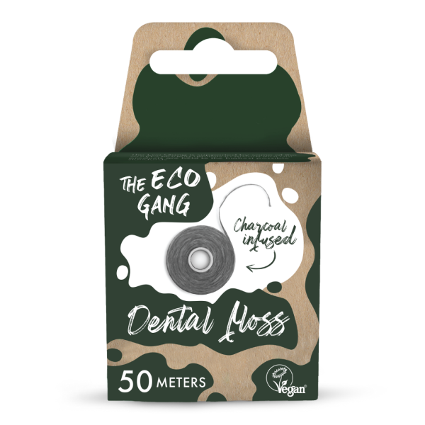 The Eco Gang - Dental Floss Charcoal 50m
