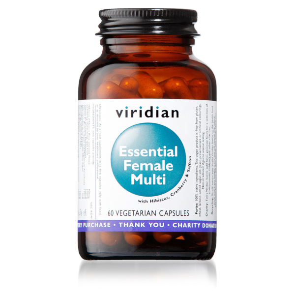 Viridian- Essential Female Multi 60s