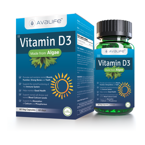 Avalife -  Vitamin D3 60s