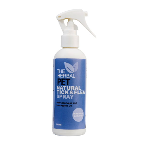 The Herbal Pet - Natural Tick & Flea Spray 200ml