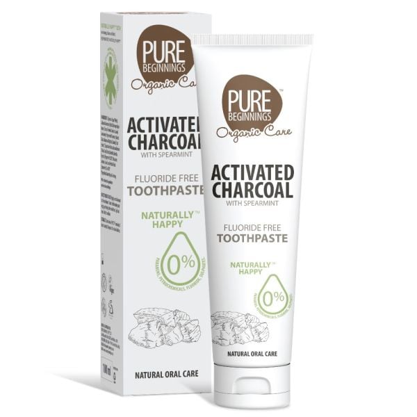 Pure Beginnings - Activated Charcoal Toothpaste 100ml
