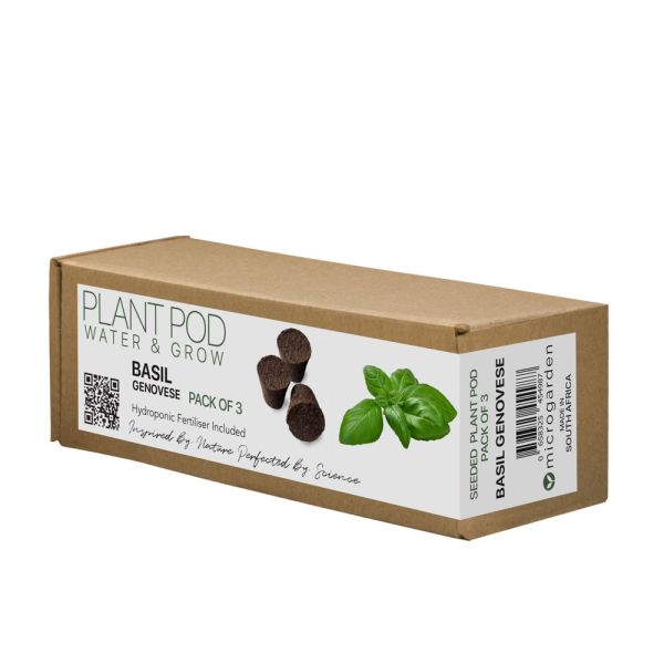 Microgarden - Basil Sweet Genovese Plant Pod 3pk