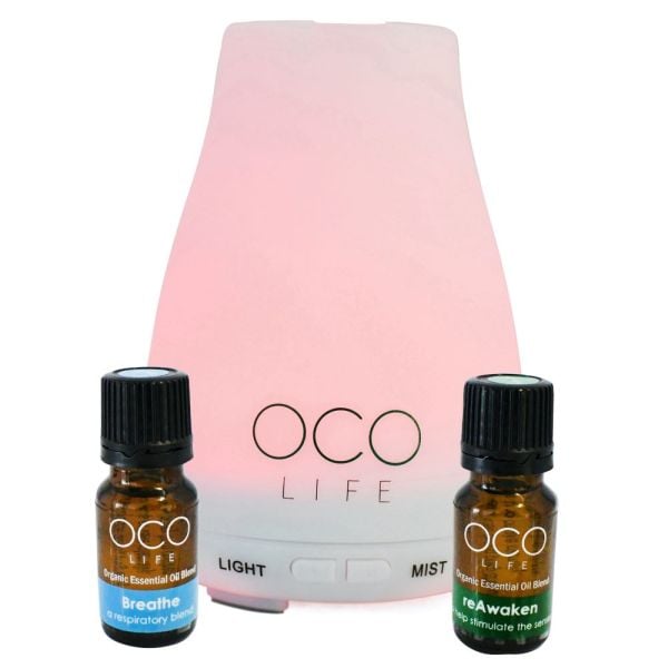 OCO Life - Small Diffuser with 2 Oils 10mls