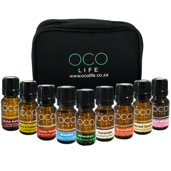#OCO Life - 9 Essential Oil Blends 10ml with Bag