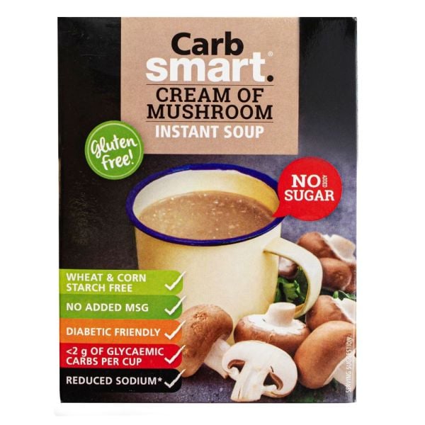 Carbsmart - Instant Soup Cream of Mushroom 68g