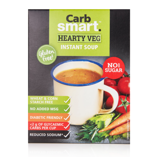 Carbsmart - Instant Soup Hearty Veg 68g