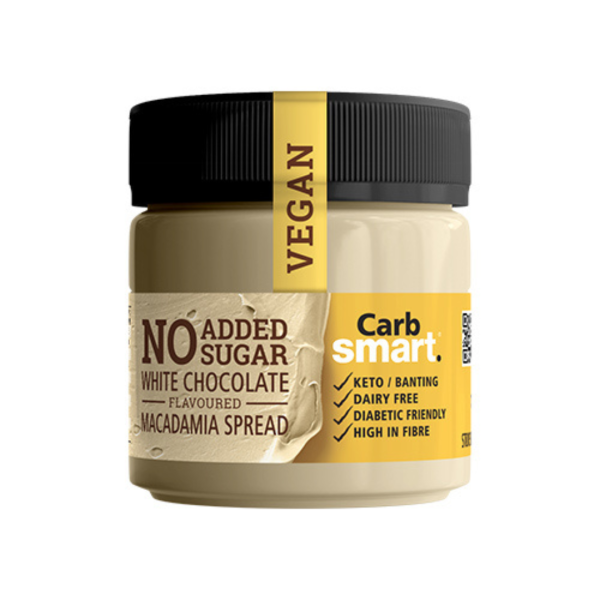 Carbsmart - Macadamia Spread White Chocolate 250g