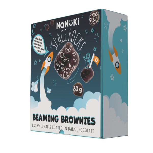 Nanuki - Space Rocks Beaming Brownies 60g