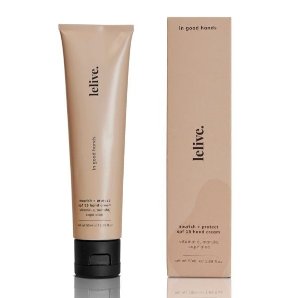Lelive - In Good Hands Hand Cream SPF15 Nourish + Protect 50ml