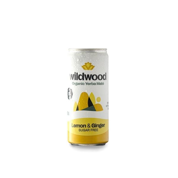 Wildwood - Yerba Mate Lemon & Ginger Sugar Free 300ml