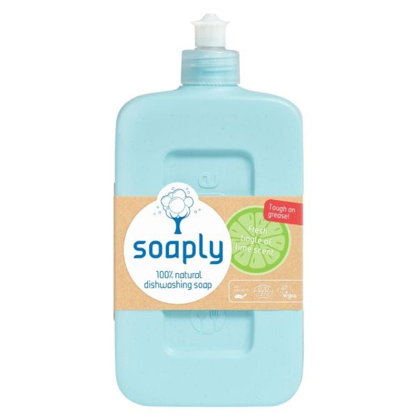 Soaply - Dishwashing Liquid Soap Lime 500ml
