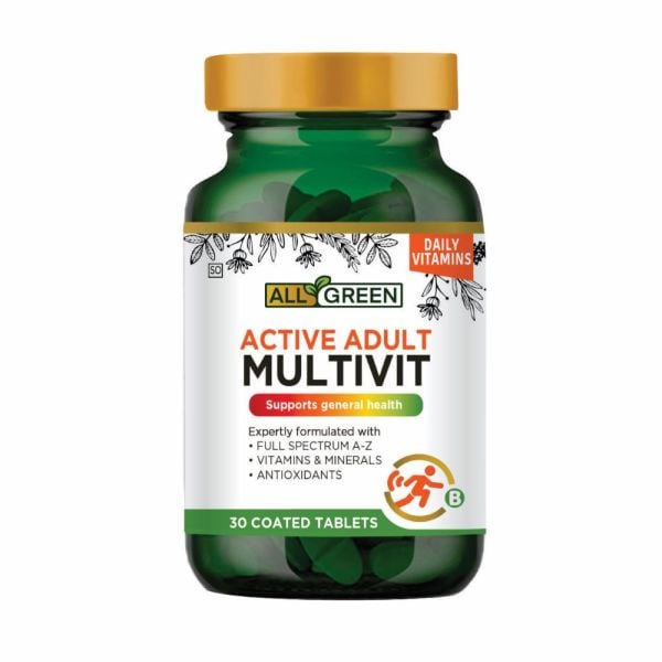 All Green - ACTIVE ADULT MULTIVIT 30s