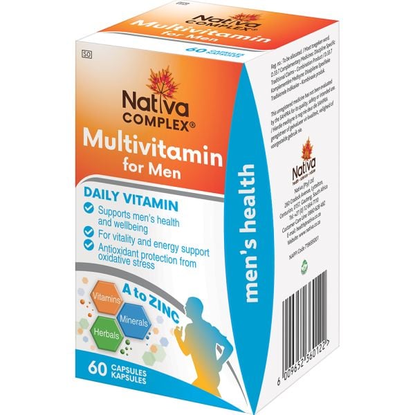 Nativa - Multivitamin for Men 60s