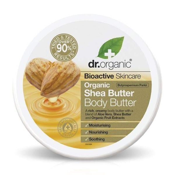 Dr Organic Shea Butter Body Butter 200ml