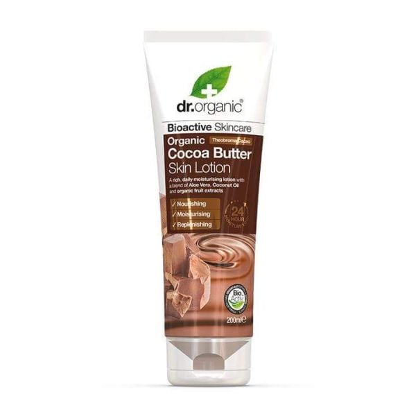 Dr Organic Cocoa Butter Skin Lotion 200ml