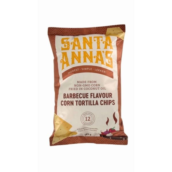 Santa Anna's - Corn Chips Barbecue 185g
