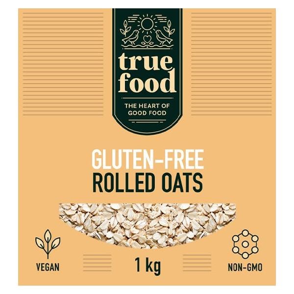 Truefood Rolled Oats Gluten Free 1kg