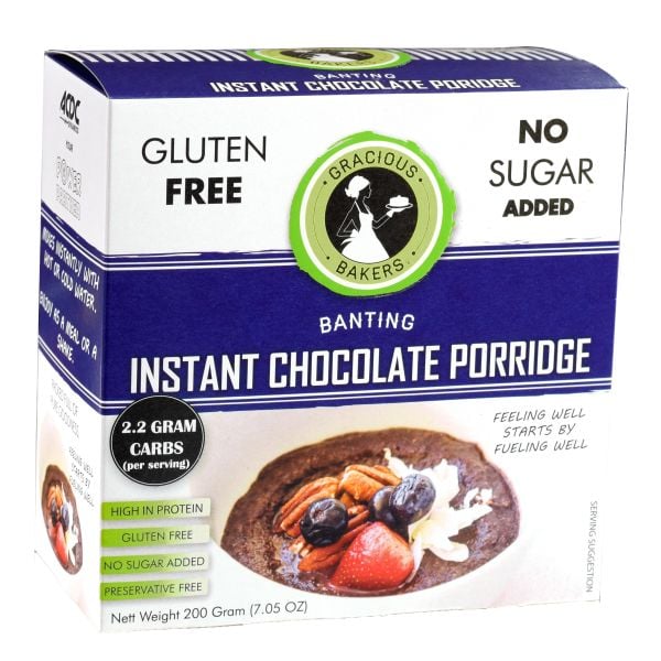 Gracious Bakers - Chocolate Porridge Gluten Free 200g