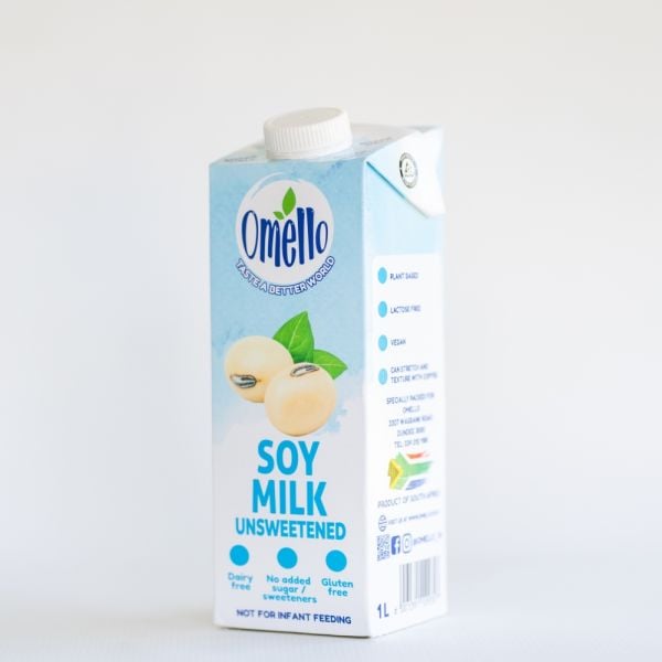 Omello - Soy Milk Unsweetened 1lt