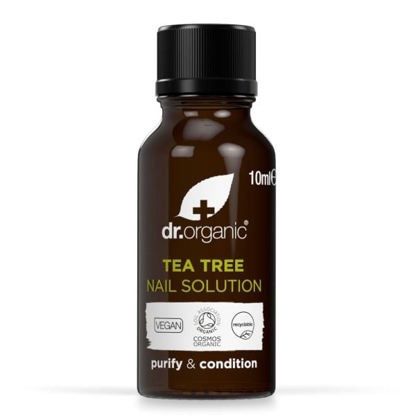 Dr Organic - Nail Solution Tea Tree 10ml