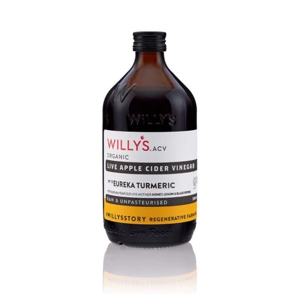 Willy's - ACV Turmeric, Black Pepper & Honey 500ml