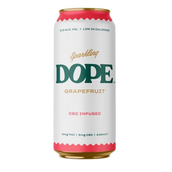 Dope Drinks - CBD Drink Sparkling Grapefruit 440ml