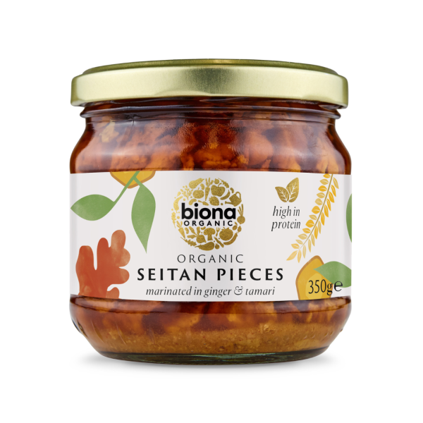 Biona Organic Seitan Soya Sauce & Ginger 350g