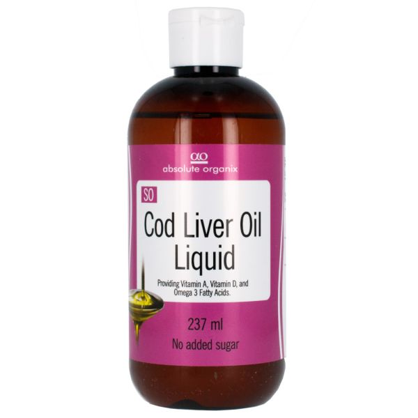 Absolute Organix Cod Liver Oil Liquid 8oz