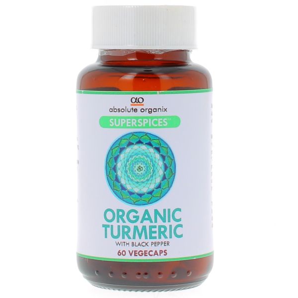 Absolute Organix Superspices Organic Turmeric 60s