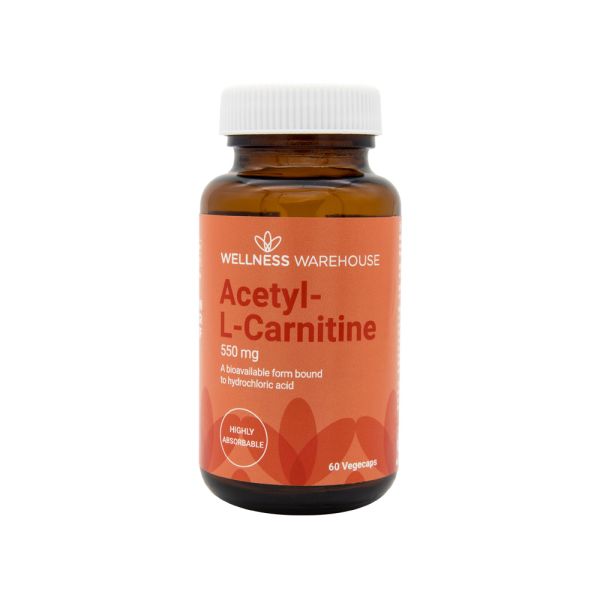 Wellness Acetyl L-Carnitine 550mg 60s