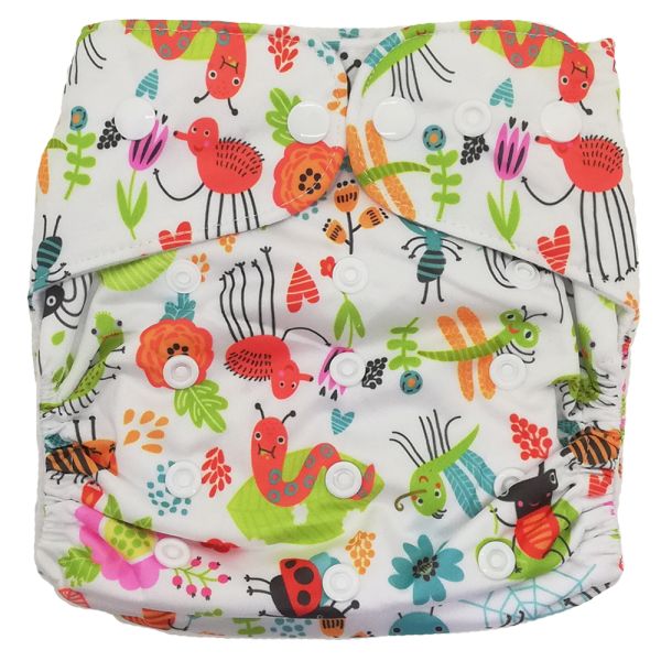 FancyPants Reusable Nappy All-in-one Bugs 5 - 17kg