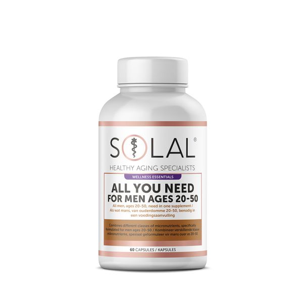 Solal All You Need For Men Ages 20-50 60s
